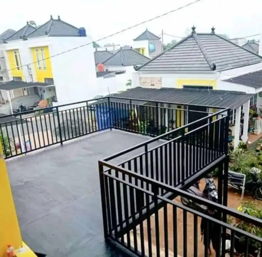 Mezanine  balkon kanopi minimalis
