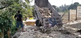 Sirtu sirdam split makadam abu batu pasir pasang cor batu belah kali