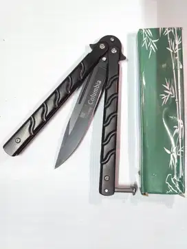 Pisau Lipat Balisong Butterfly Knife (Medan Tactical)