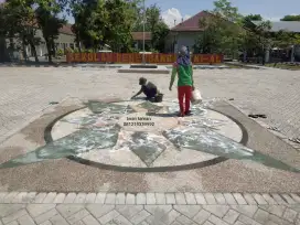 Batu sikat,ampyangan,taman, kolam Sidoarjo, Surabaya, Gresik