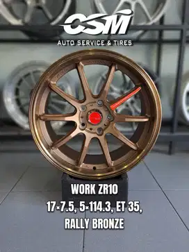 Work ZR-10 R17 for Innova, Xpander, Livina, Civic, Accord, Camry, HRV