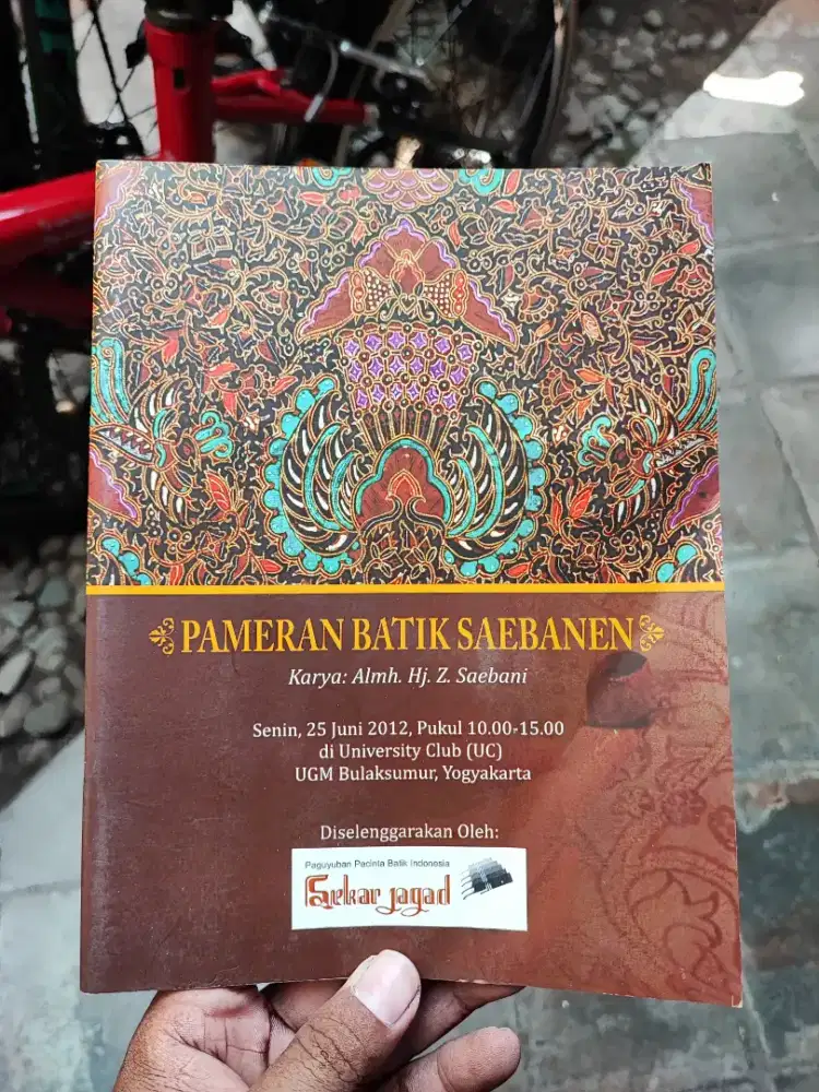 Buku Pameran Batik Antik Saebanen