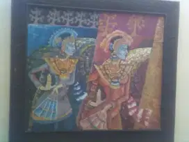 Lukisan Canvas 2 Penari