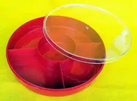 Candy Tray Plastik Mika Toples Kue Kering Permen Mika Nuai dan Tantos