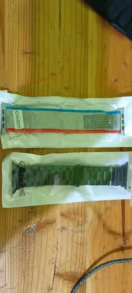 Strap apple watch 8. Baru. Bonus strap metal. Nego smp deal