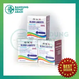 JARUM LANSET Blood Lancet AVICO 28G Ambil Tes Cek Darah