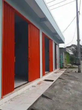 Roling door folding gate