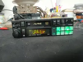 Tape radio alpine jadul mulus