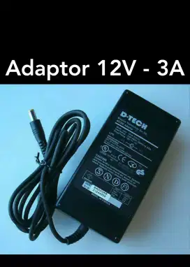 Adaptor charger cas speaker JBL Creature 12V3A Laptop ASUS HP Dell