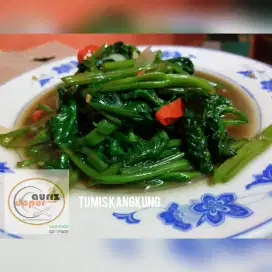 Menu Hemat Masakan Tumis Kangkung_auriz dapur nikmat