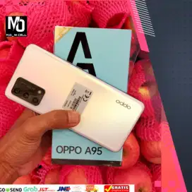 OPPO A95 RAM 8+5GB/128GB SECOND LENGKAP MULUS NO MINUS ORIGINAL 100%