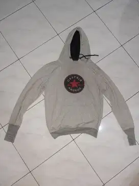 Hoodie Captain Amerika size L warna abu2