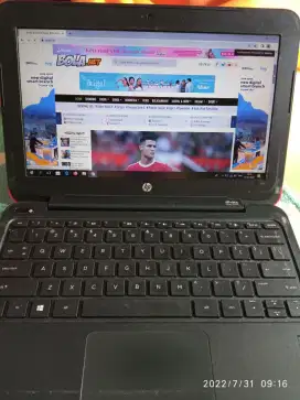 Laptop Notebook HP 11-f106TU N2840/SSD/Red lebih kenceng