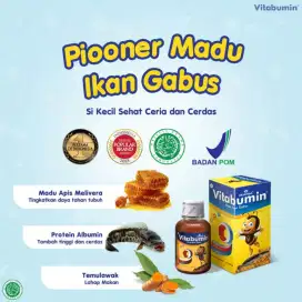 Vitabumin madu ikan gabus