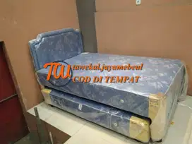 SPRINGBED CENTRAL SORONG 2IN1 GARANSI PEGAS 10 TH BERBAGAI UKURAN