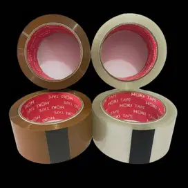 Lakban Bening / Coklat 48mm x 90yard (1 Dus = 72 Pcs)