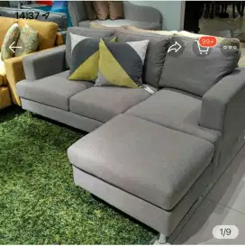 Sofa minimalis modern L putus murah disemarang