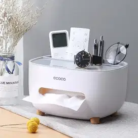 ecoco kotak tisu storage box office desk case organizer