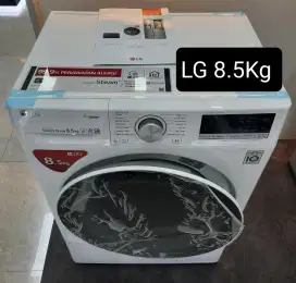 Mesin Cuci LG Inverter 8.5 Kg Front Loading FV1285 S3VS