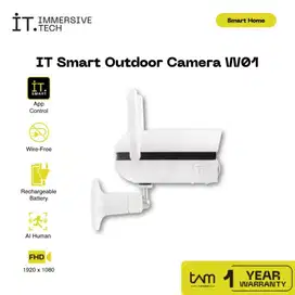 IT Smart Outdoor Camera W01 - CCTV Wifi Wireless FHD 1080P IP65