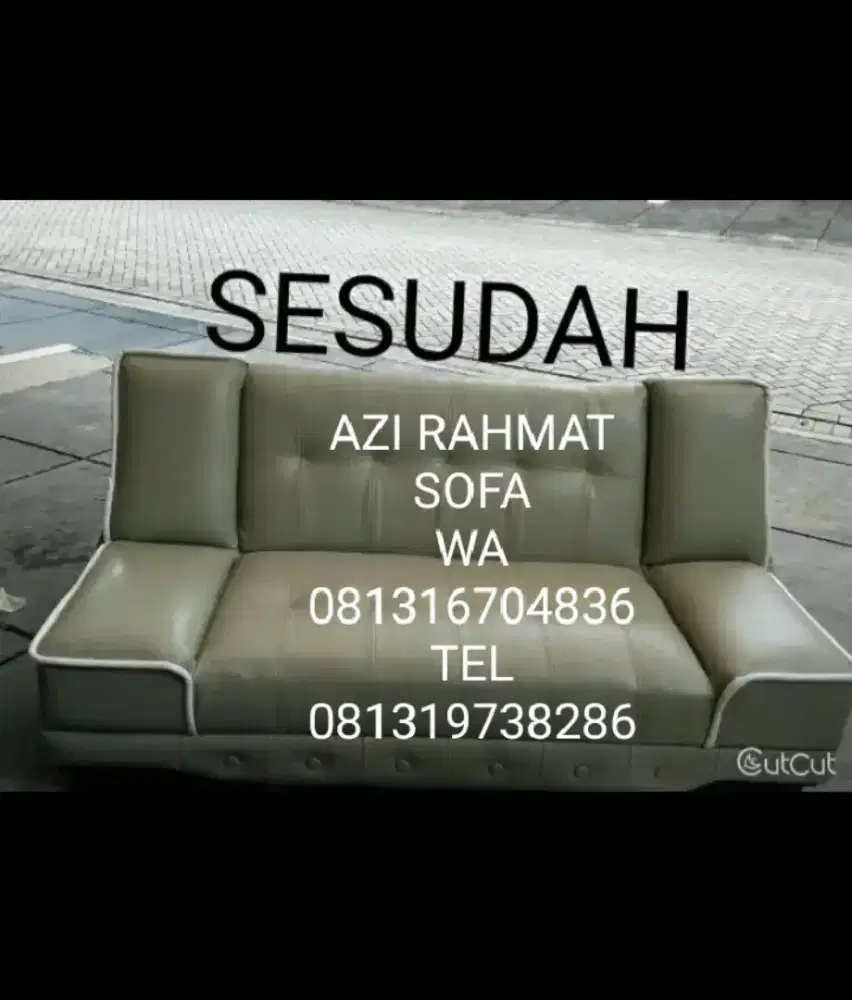 Melayani servis sofa panggilan
