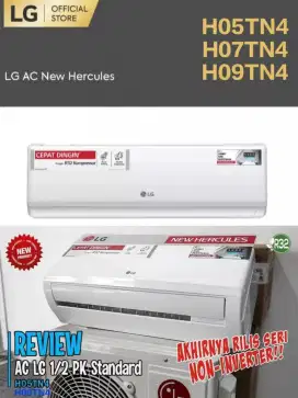 AC LG 05 PK 1/2 PK Unit Baru Daya 370 watt Murah