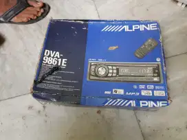 Jual Headunit Alpine DVA-9861E JALAN NORMAL