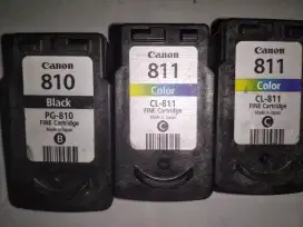Terima kosongan tinta baru dan bekas