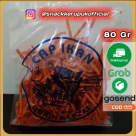 Snack Kerupuk Mie Pedas Cap Ikan Keripik Balado