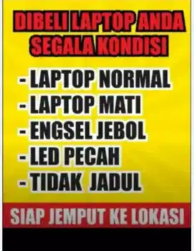 Dibeli Laptop & Netbok Normal/Minus