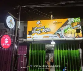 Advertising neon timbul papan nama neon box