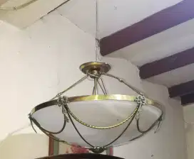 lampu gantung  1 kaca(6 lampu)