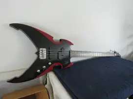 Bass electric silvertone KISS Paul Stanley new