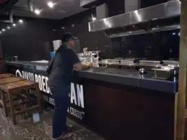ducting hood resto caffee