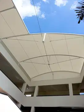 PERLU PEMASANGAN ATAP KANOPI MEMBRAN AESTHETIC