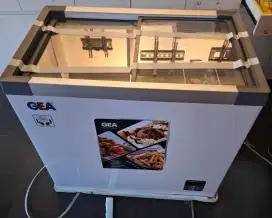 Freezer Box Gea Sliding Tutup Kaca Sd-186H