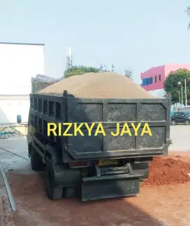 Jual pasir isi muatan 7 kubik. Free ongkir.