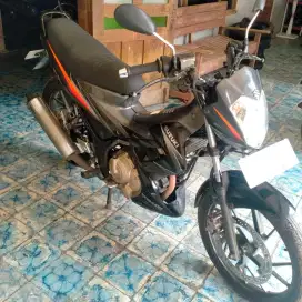 Satria f 2008 sport pajak on komplit mesin standard