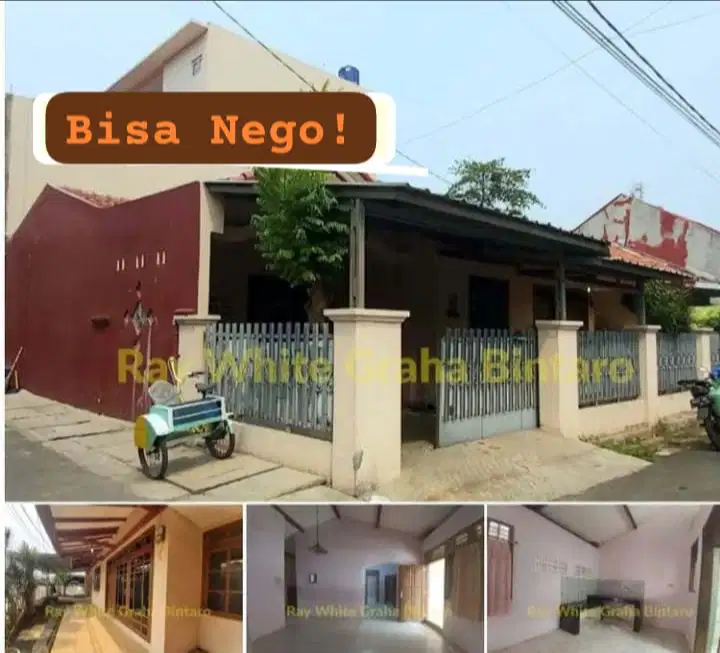Dijual Rumah Hook dekat Graha Raya dan Alam Sutera