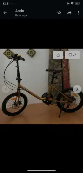 Sepeda merk EXOTIC