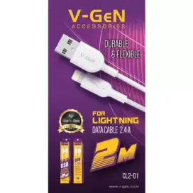 V-GEN Kabel Data & Charger Lightning IOS Iphone Original VGEN