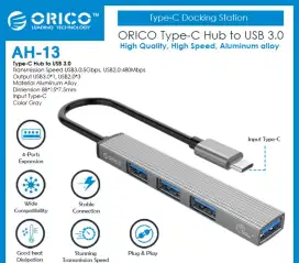 ORICO AH-13 AUKEY HUB Type C to USB Ori