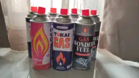 gas kaleng portable kosong bekas
