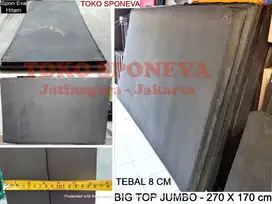 spon eva / spon ati BIG TOP JUMBO Hitam TEBAL 8 CM