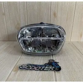 Lampu Depan Headlamp LED Facelift Ori Original Vespa Sprint Iget