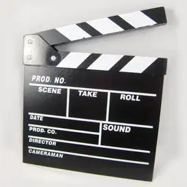 Woopower Profesional Clapper Board Movie Film Video TV Role Action