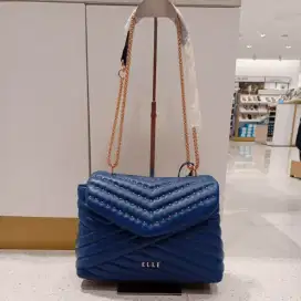 Rantai shoulder bag ELLE Original 41346 - biru