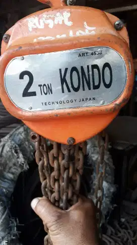 Chain blok kapasitas 2ton