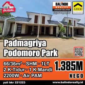 Jual Cepat Cluster Padmagriya Podomoro Park Bandung