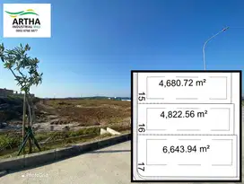 Kavling industri 4.822 M2 karawang barat artha industrial hill